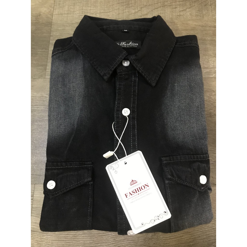 [SIZE ĐẾN 5XL] ÁO SƠ MI JEAN CHẤT MỀM CỰC ĐẸP