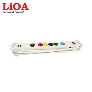 Ổ cắm kéo dài LiOA 6UBC/6UBCW