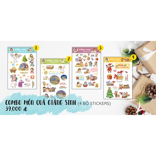 COMBO STICKER GIÁNG SINH