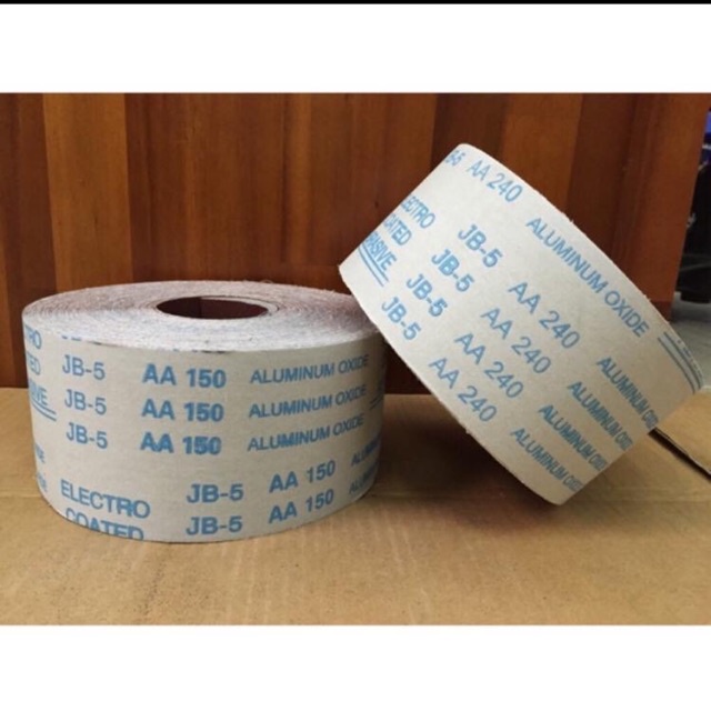 Giấy Nhám Giấy Giáp Vải JB Mềm Các Cỡ Cát ( Thô hoặc Mịn ) Giá 1 Mét