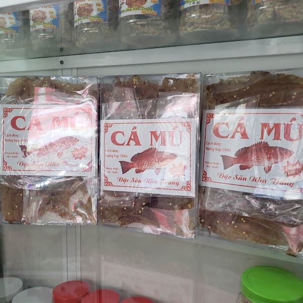 🐟🌶️ Cá mú khô ớt đỏ phi lê tẩm gia vị, Đặc sản Nha Trang, hộp 250gr - Seavy 🐟🌶️