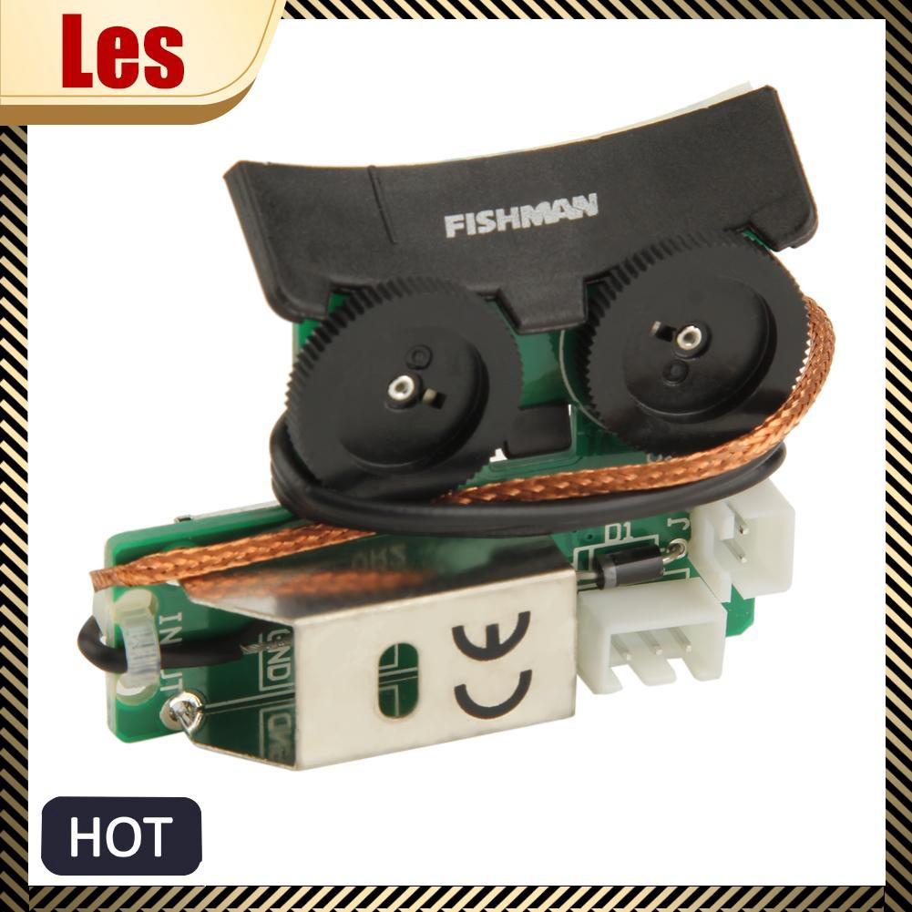 New Plastic Housing Acoustic Guitar Pickup System for Fishman VT1 Tail Nail Pickup EQ DIY Guitar