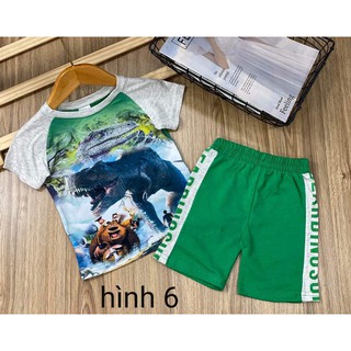 Bộ thun lạnh tay ngắn bé trai - Quần áo trẻ em