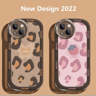 Ốp Điện Thoại Họa Tiết Da Báo Màu Trơn Chống Sốc Cho iPhone 14 Pro Max 14 Plus 13 Pro Max 11 12 Pro Max X XS XR 7 8 Plus SE