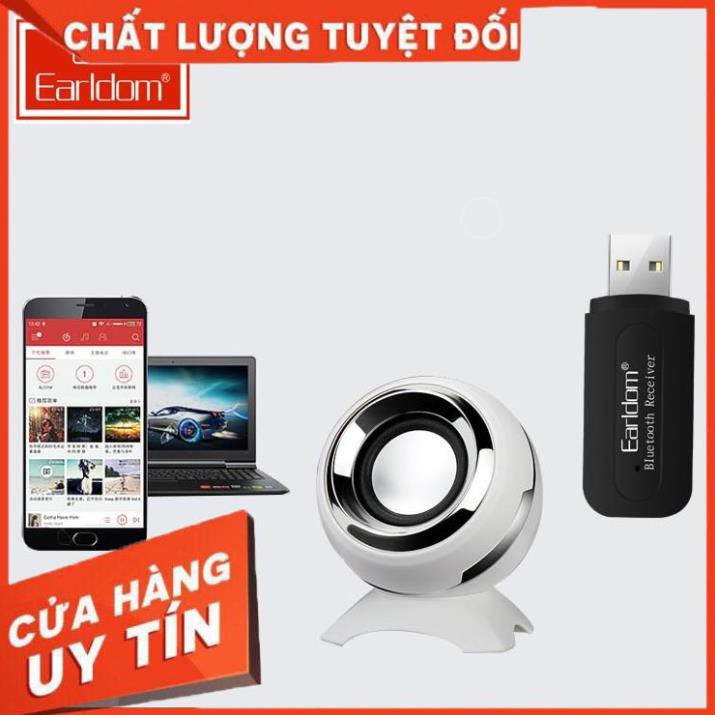 Hàng Chính Hãng - Thiết bị thu USB Thu Bluetooth Earldom M22 - Bảo hành 12 tháng