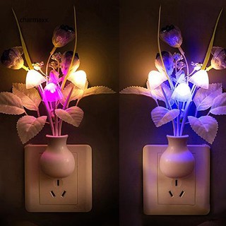 Đèn ngủ hình hoa tulip đáng yêu