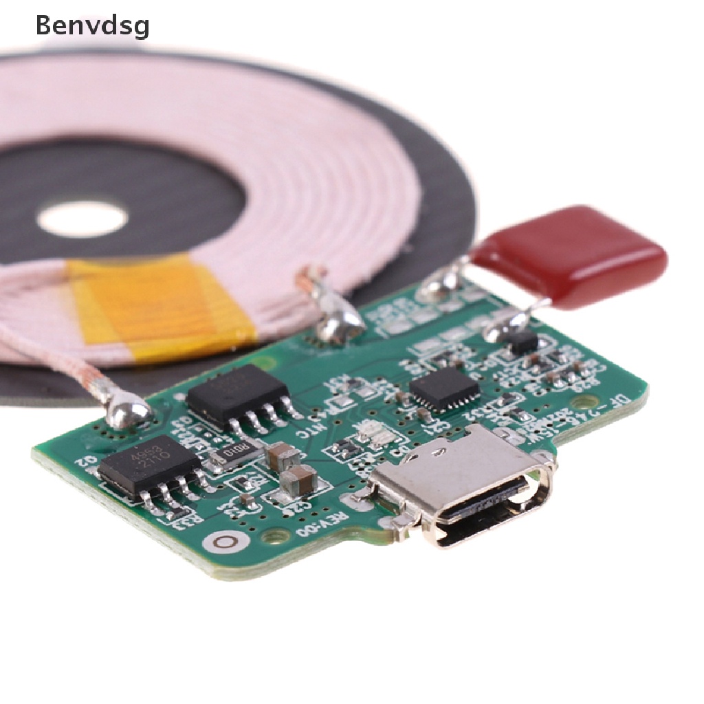Mô đun sạc nhanh không dây qi 15w kèm hộp mạch pcba