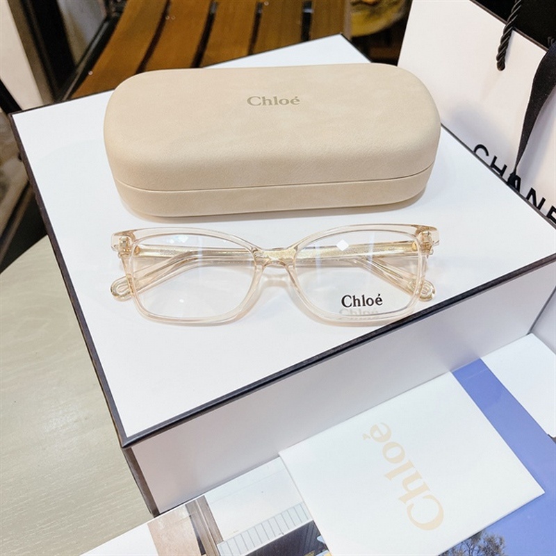 Gọng cận Chloe CE2742 (749) Peach trắng hồng, gọng trong (53-15-140)