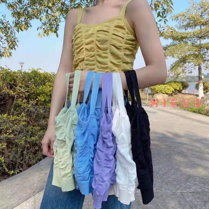 Áo Hai Dây Màu Trơn Kiểu Hàn Quốc Thời Trang Mùa Hè
