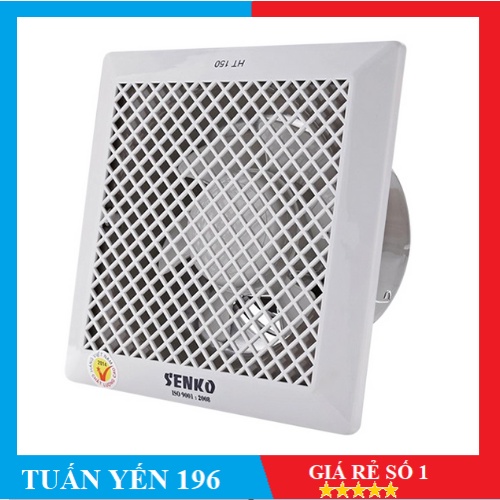 Quạt Hút Thông Gió Âm Trần Senko HT150 (30W) - Hàng Chính Hãng