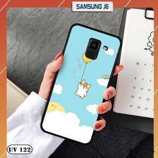 Ốp lưng điện thoại Samsung Galaxy J6 - lưng nhám viền dẻo