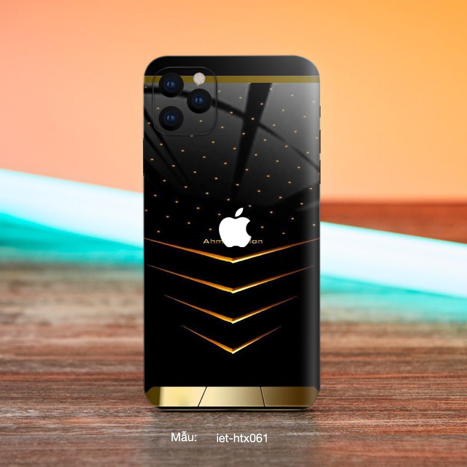 Miếng dán skin iPhone 7/7Plus - 8/ 8Plus - X/XS/XSMax - 11/11 Pro - in hình đa dạng theo yêu cầu