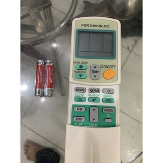 Điều khiển điều hoà DAKIN A/C
