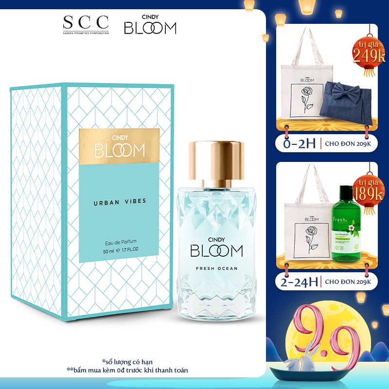 Nước hoa Cindy Bloom Fresh Ocean 50ml chính hãng