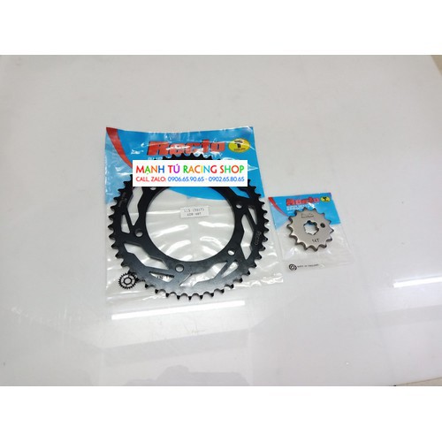dĩa nhông recto xe R15 V3 hai món