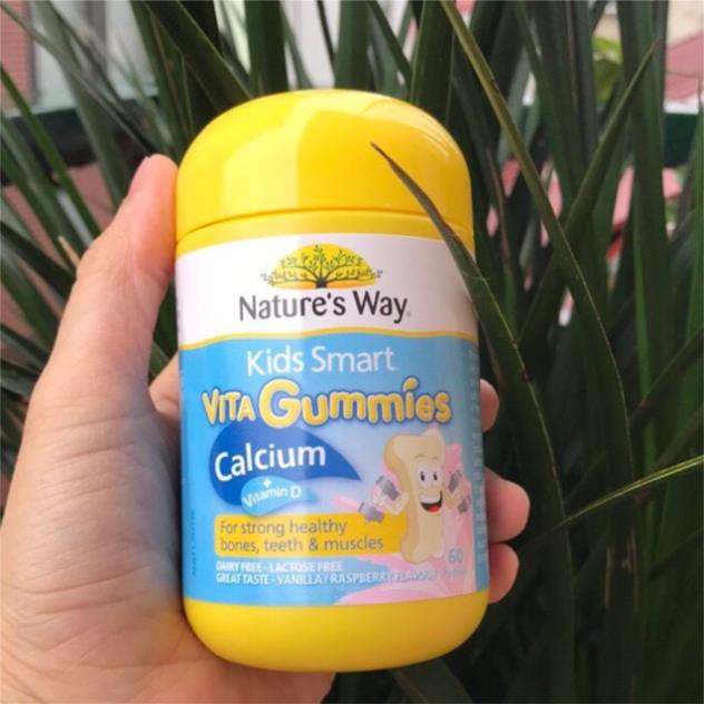 Vitamin Kid Smart Vita Gummies Calcium + Vitamin D ( gôm canxi)