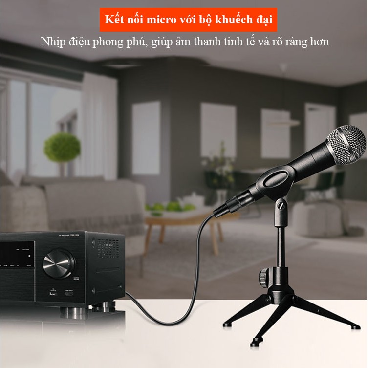 Dây canon (XLR) cái ra 6 ly (6.5mm) đực JSJ 803A dài 1m - 5m, dễ dàng tháo lắp, âm thanh trung thực, có độ nét cao