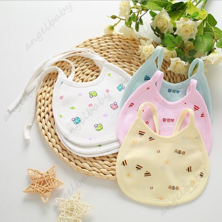 Yếm cotton cho trẻ sơ sinh - 100% cotton cho bé 0-2 tuổi.