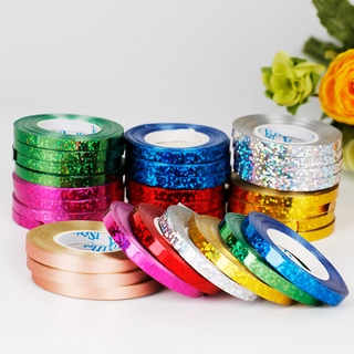 2 Cuộn Dây Ruy Băng 5mm * 10m Trang Trí Bong Bóng