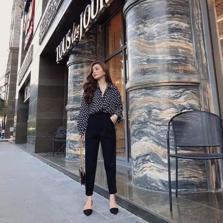 Quần baggy vải tuyết mưa cao cấp (có ảnh thật) | BigBuy360 - bigbuy360.vn