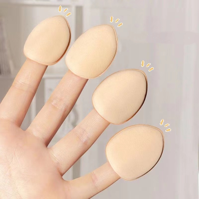 Mút Trang Điểm Mini Đeo Ngón Tay Có Thể Sử Dụng Ướt Và Khô