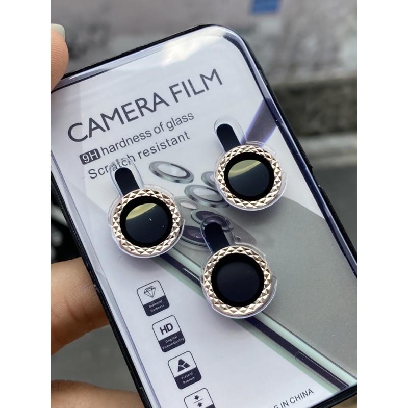 Viền bảo vệ camera xoắn cực đẹp cho 11promax/12pro/12promax