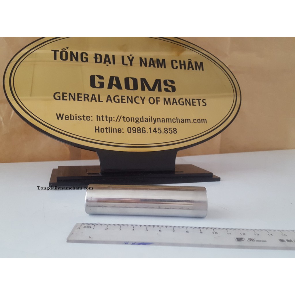 Lực từ 8000Gaus] Nam châm thanh 25x100mm siêu mạnh, thanh nam châm vĩnh cửu  phi 25mm dài 100mm | Shopee Việt Nam