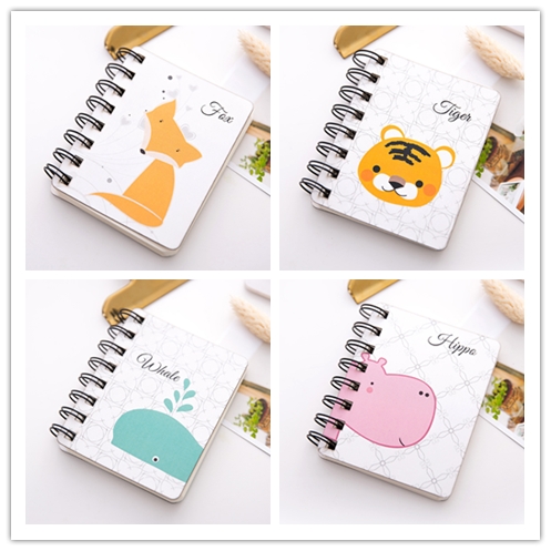 Sổ tay A7 họa tiết con vật xinh xắn dễ thương