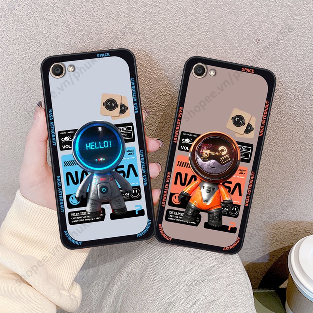 Ốp lưng Vivo V7 / V7 Plus / V7+ hình người máy, robot nasa đáng yêu dễ thương