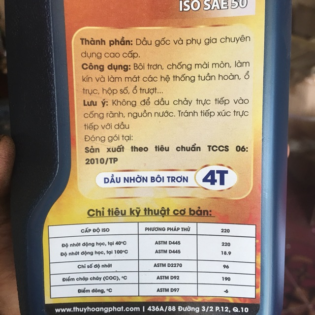 NHỚT 4 THÌ CHO ĐỘNG CƠ MÁY NỔ VÀ ĐẦU NÉN RỬA XE