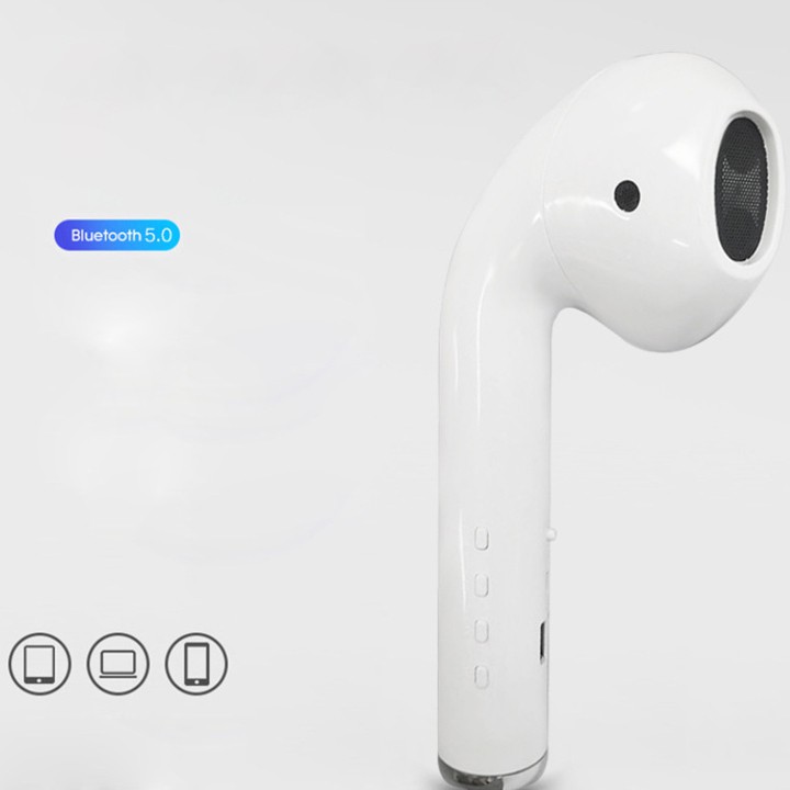 Loa Bluetooth Airpod khổng lồ âm thanh nổi Hỗ Trợ Thẻ Nhớ TF USB Jack 3.5 - Mã TZBS498