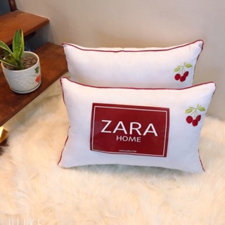 Ruột gối bông Zara thêu Chery 1,4kg/ đôi