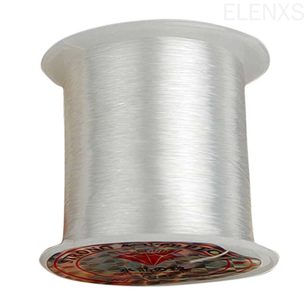 Cuộn dây cước trong suốt đường kính 0.25mm chuyên dùng làm vòng đeo tay