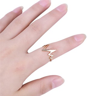 [ Phụ Kiện Thời Trang ] Nhẫn Nhịp Tim 3 màu