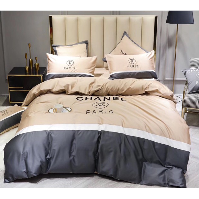 Set 6 món chăn ga Lụa Ai Cập 60s đẳng cấp