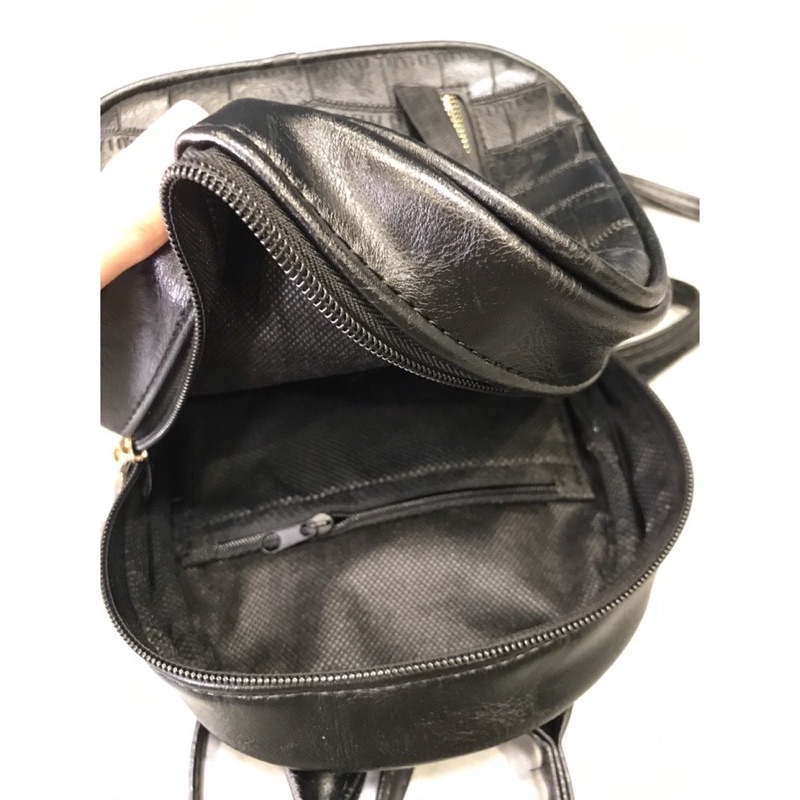 Balo Jasmin Noir Hoạ Tiết Vân Rắn, Balo Đi Học Đi Chơi Thời Trang Cho Nữ