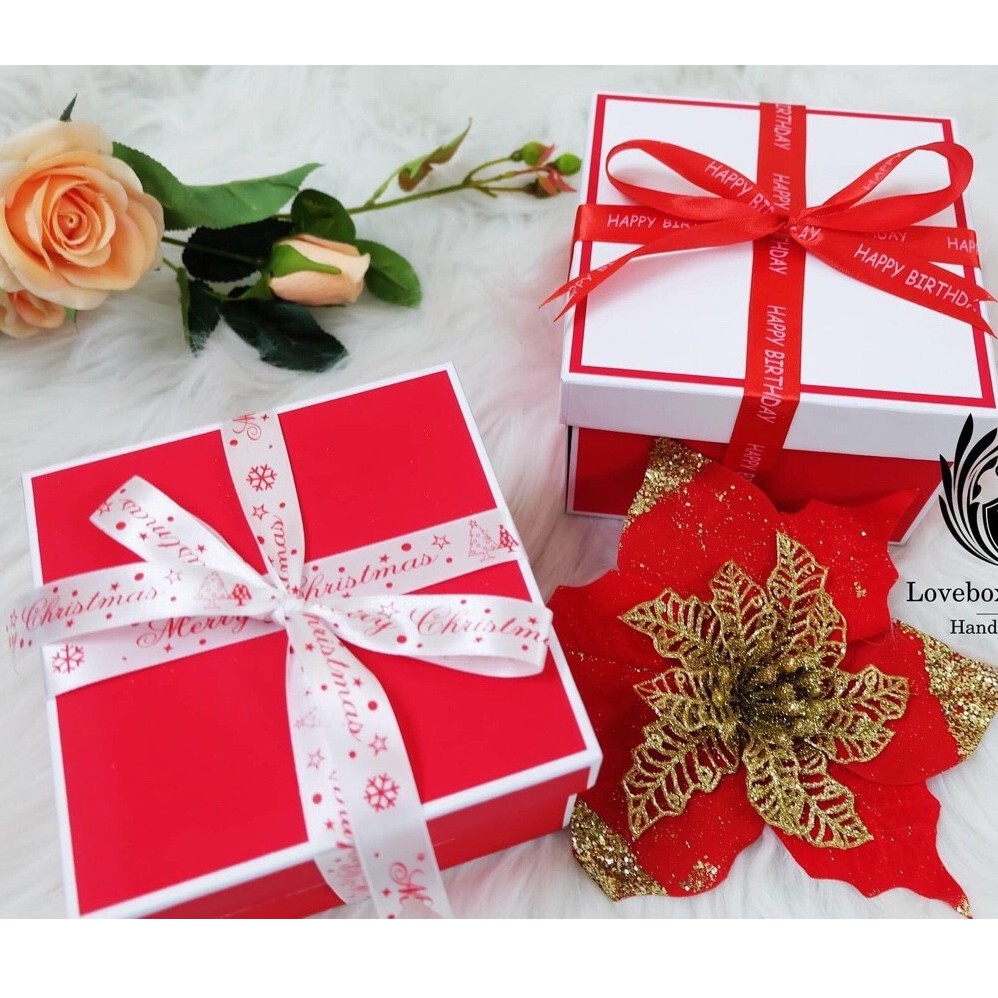 [ FREE SHIP] Hộp quà GIÁNG SINH 01