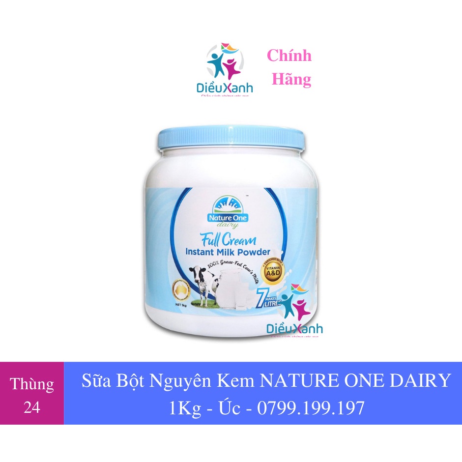 Sữa Bột Nguyên Kem Nature One Dairy 1Kg - Nhập Khẩu Úc