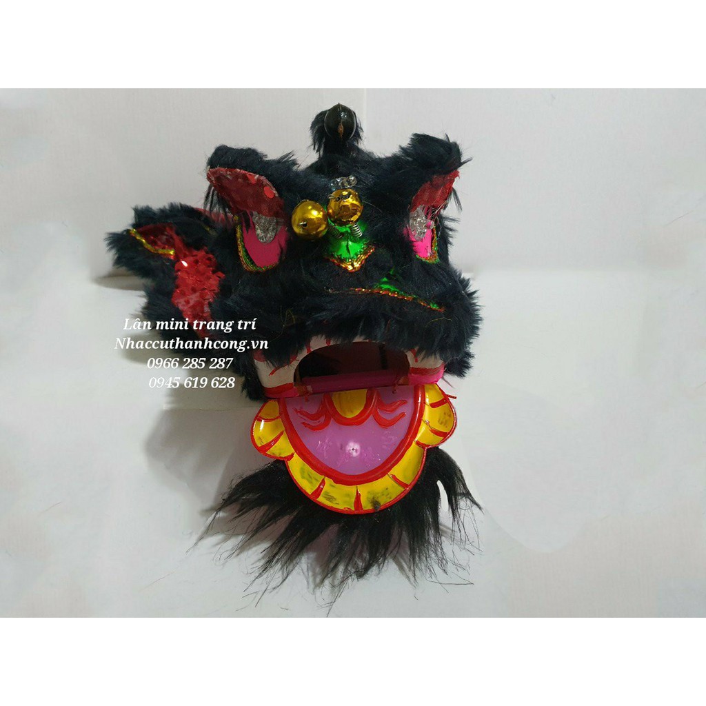 Đầu lân nhỏ trang trí  | Thiết bị Đoàn Đội,đầu lân phong thủy,đầu lân trang trí