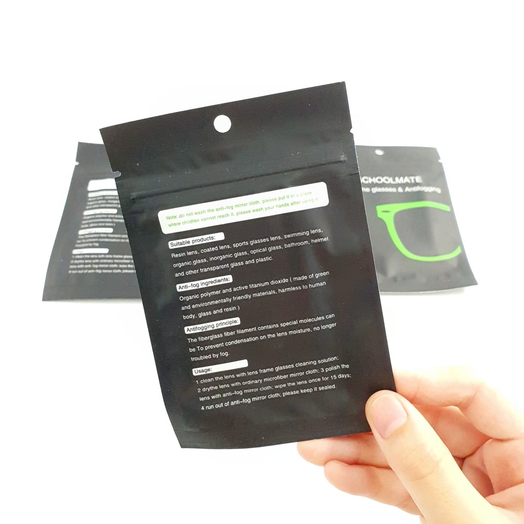 Khăn nano chống bụi và sương mờ khi đeo khẩu trang | BigBuy360 - bigbuy360.vn