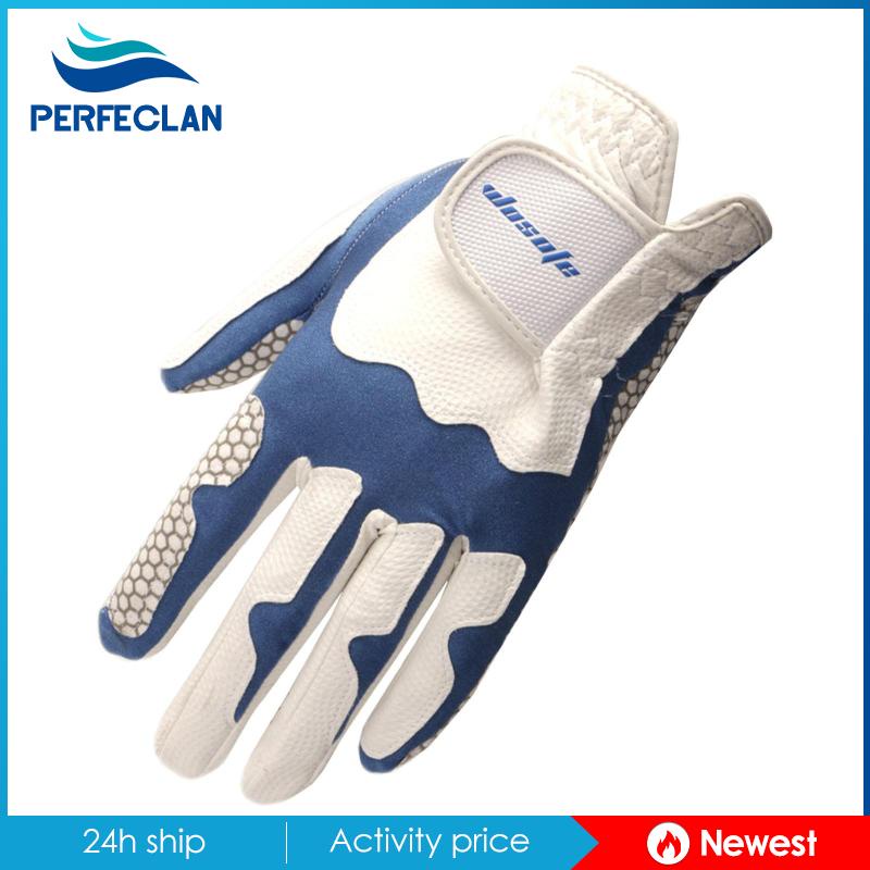Găng Tay Đánh Golf Bằng Sợi Tổng Hợp Thoáng Khí Thoải Mái Có Thể Giặt Sạch Cho Nam