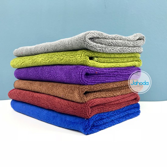 [KHĂN LAU BÁN CÂN] Khăn lau microfiber thấm nước dùng lau đồ dùng, làm móng kích thước 25x25cm | SIÊU THỊ KHĂN