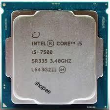 S CPU intel I5 - 7500+7400 Tray không box+tản 46