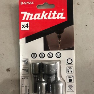 Bộ tuýp vặn ốc 4 cái makita b-57554