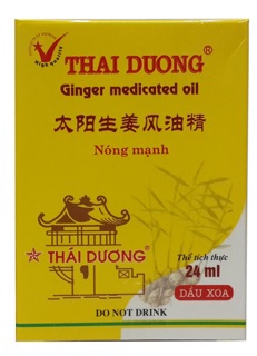 Dầu gừng thái dương