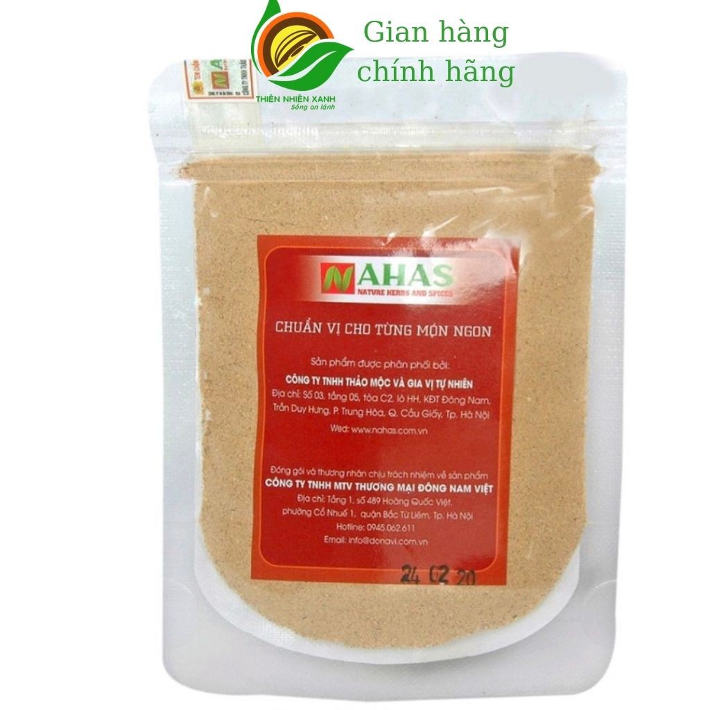 Bột riềng khô Bắc Cạn thơm tự nhiên - Gia vị Nahas - Thiên Nhiên Xanh