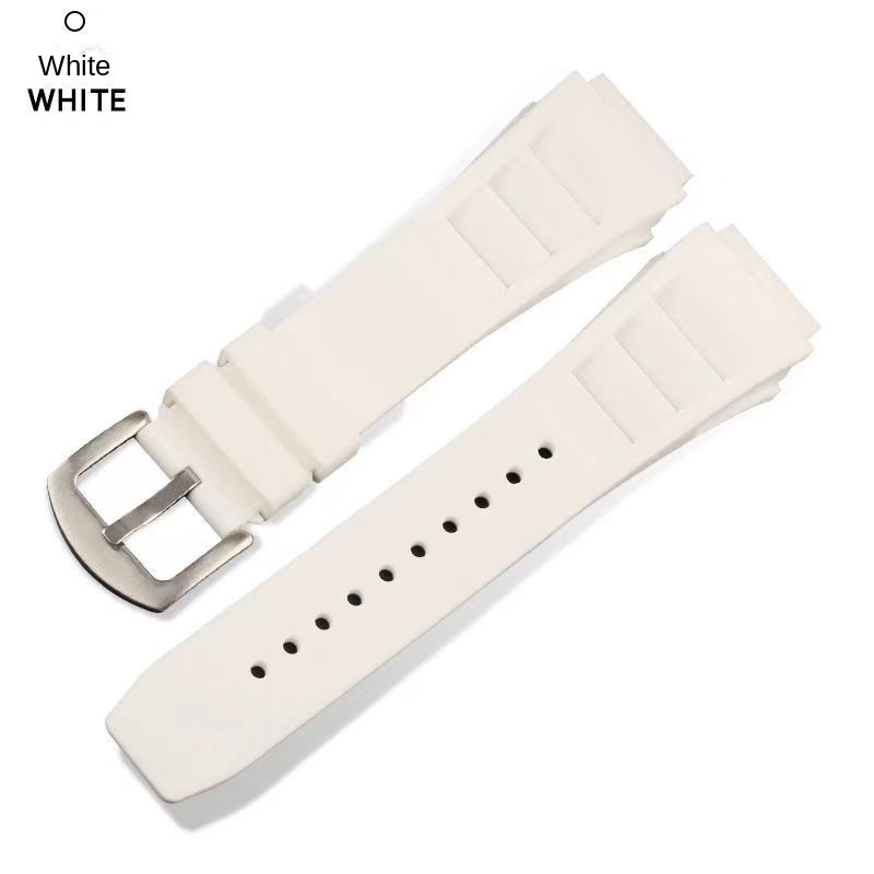 Dây Đeo Đồng Hồ Bằng Cao Su Silicone Cao Su Mềm Chống Nước Chống Mồ Hôi Thoải Mái 22mm Khóa Chốt Lò Xo
