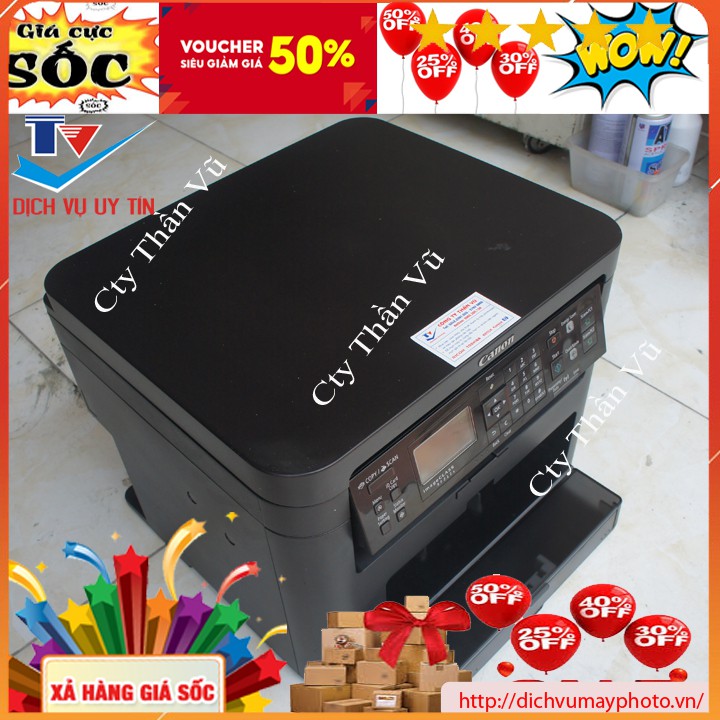 Máy in cũ đa năng Canon MF 212W đẹp trên 80% có in photocopy scan in wifi hộp mực bền | BigBuy360 - bigbuy360.vn