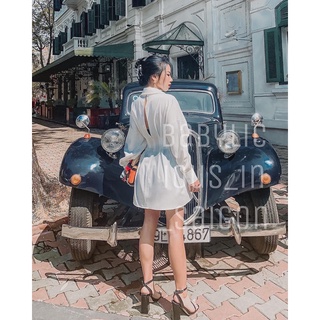 ĐẦM THẮT EO TRẮNG-BEGIE