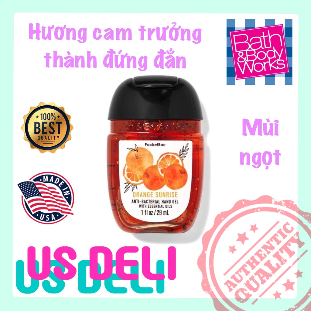 [Bill Mỹ] Nước rửa tay khô Bath and Body Works 29ml | BigBuy360 - bigbuy360.vn
